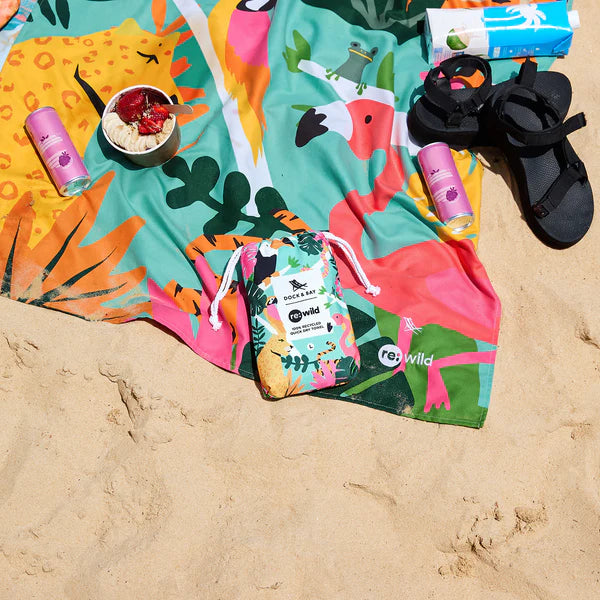 Dock & Bay Beach Towel X Large - Wild Thing