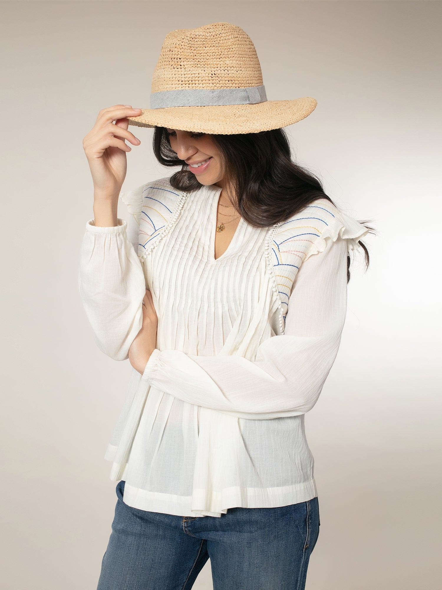 Arlington Blouse - Cream