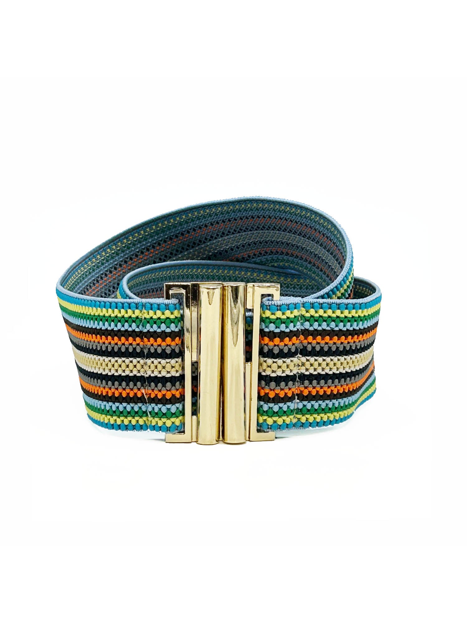 Carnival Elastic Belt - Turquoise