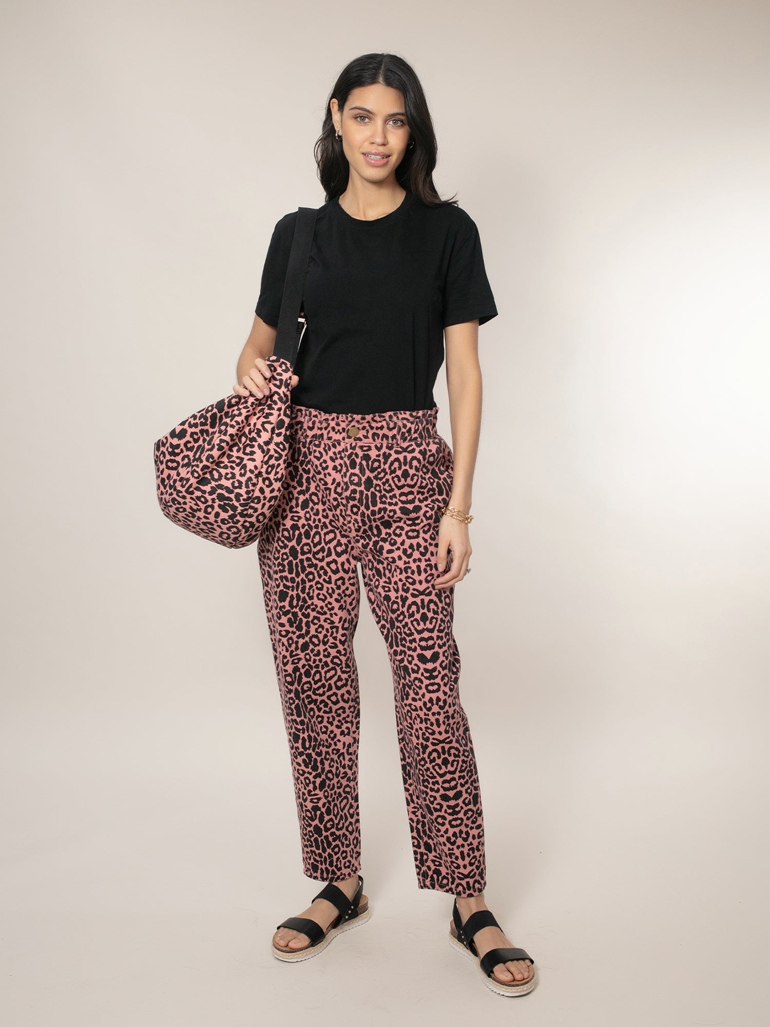 Caroline Trousers - Pink Mix