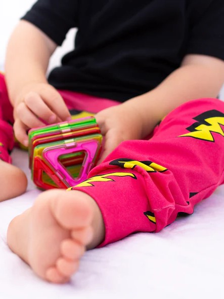 Pink Bolt Leggings