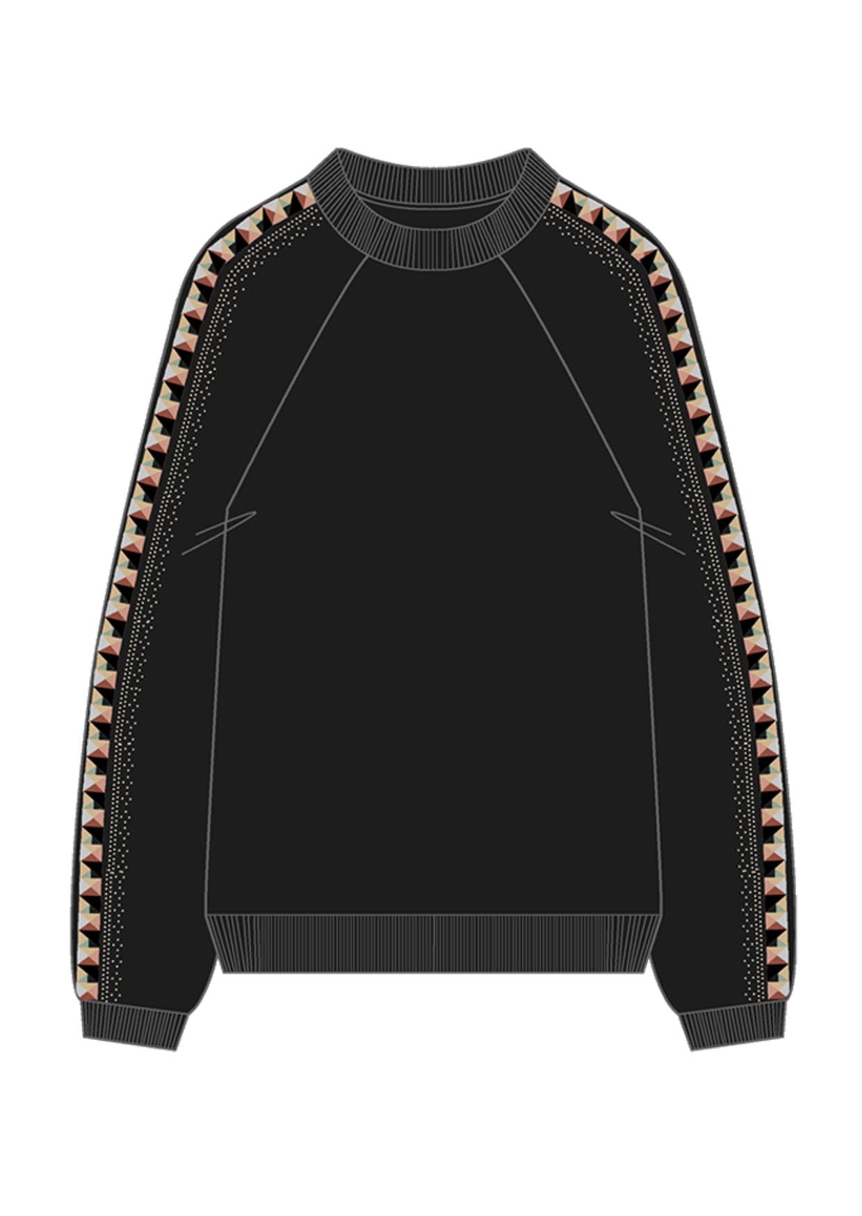 Faith Beaded Sweatshirt