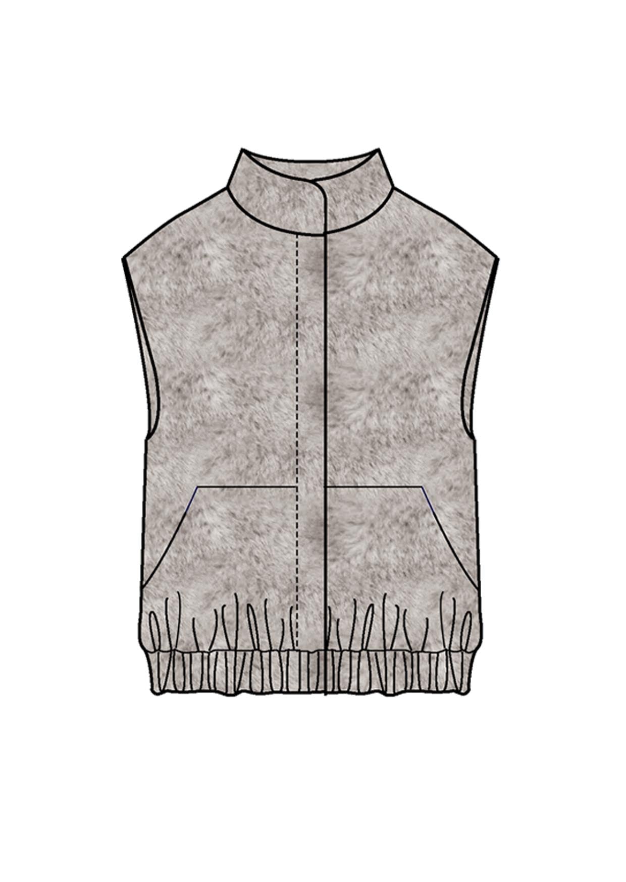 Isla Faux Fur Gilet