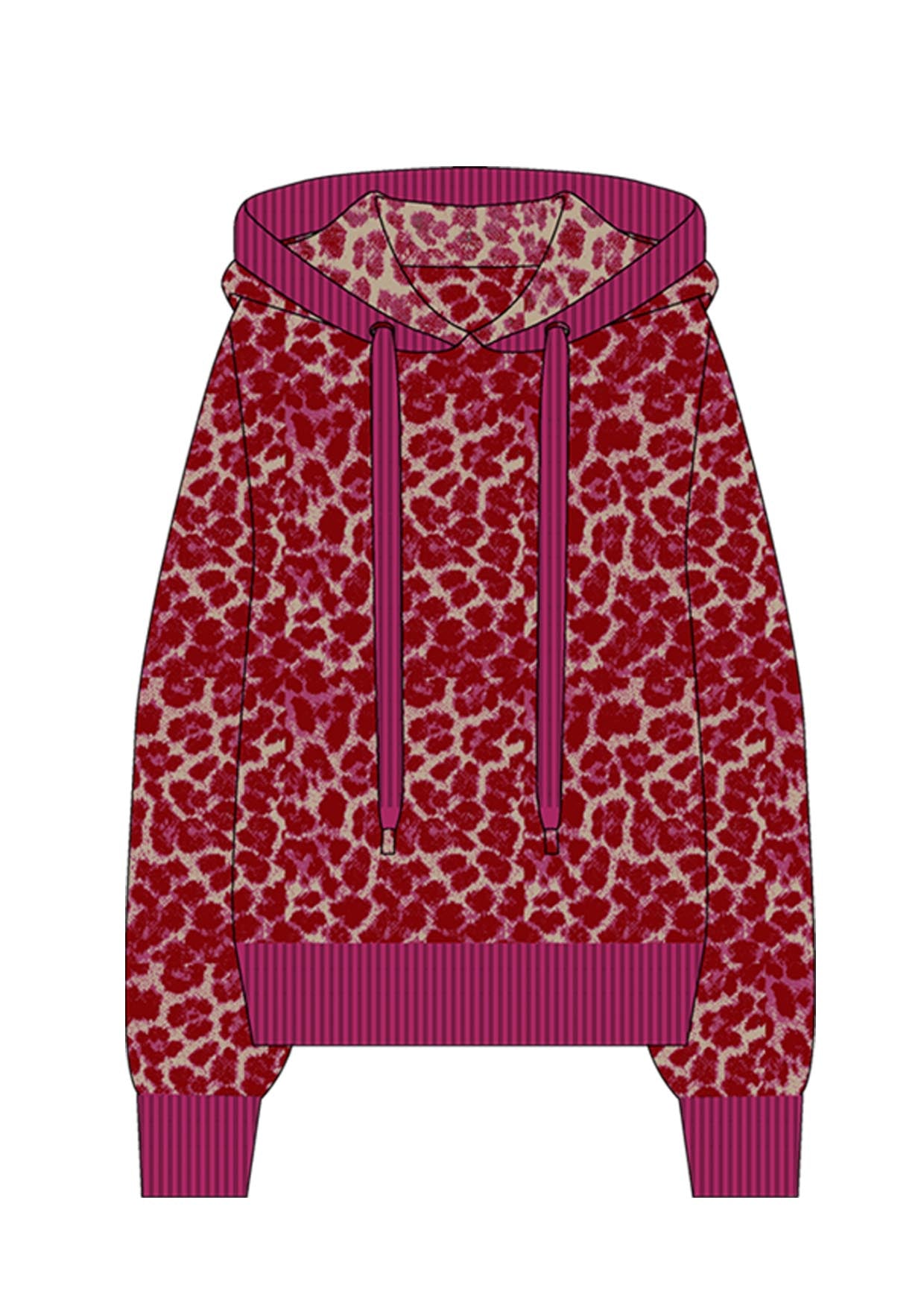 Leopard Norwood Hoodie