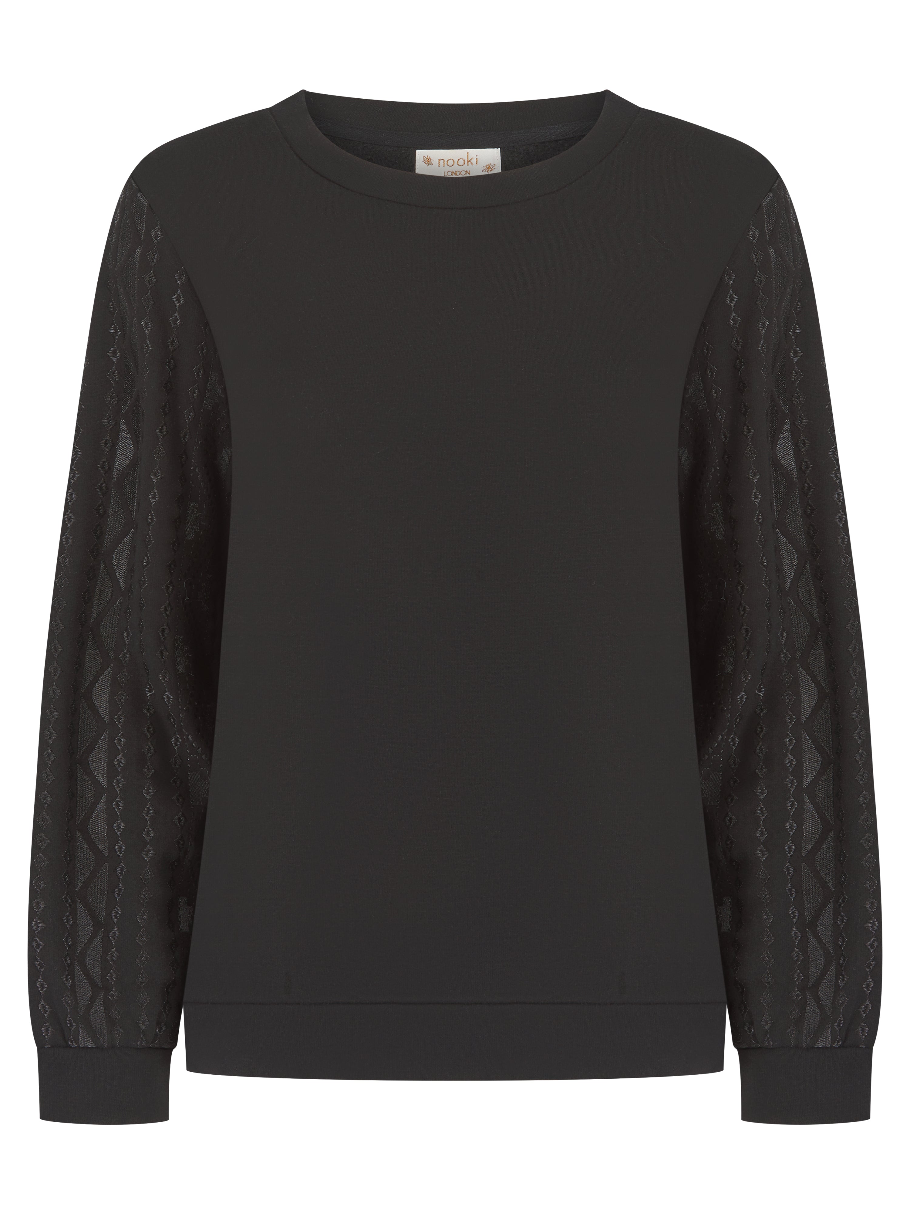 ANNABELLE SWEATER IN BLACK