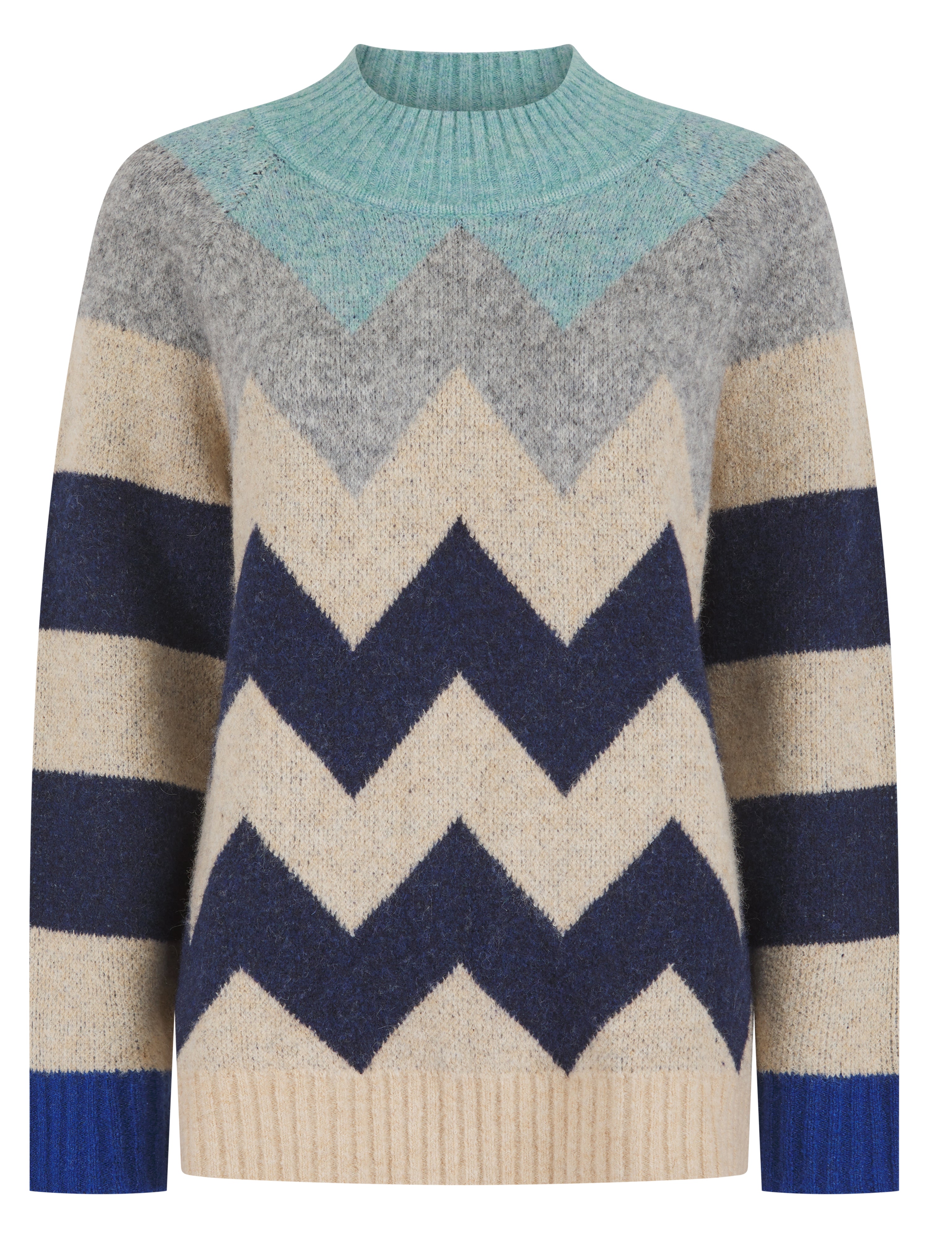 ANDREA JUMPER IN NAVY MIX