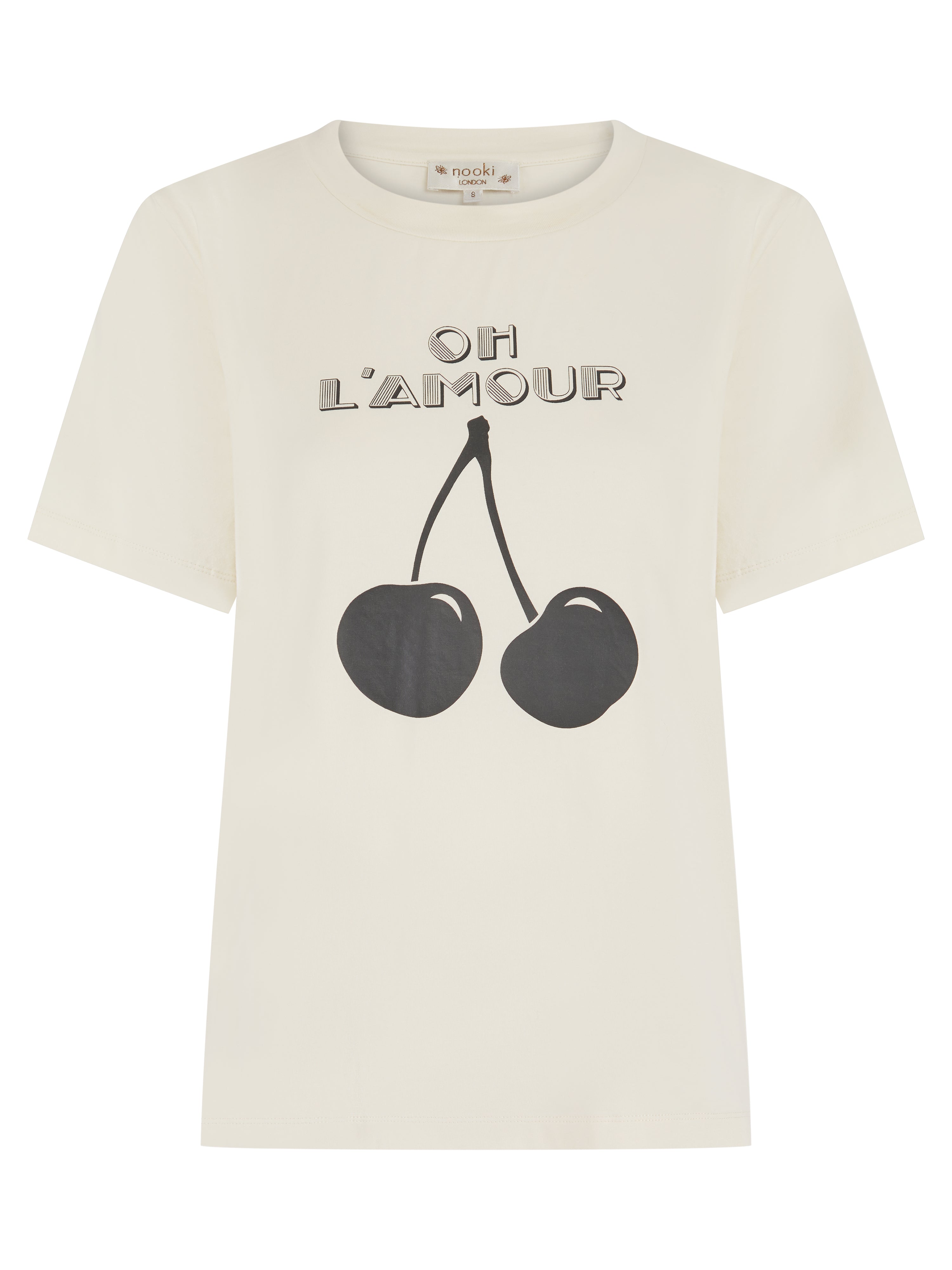 CHERIE T-SHIRT IN IVORY