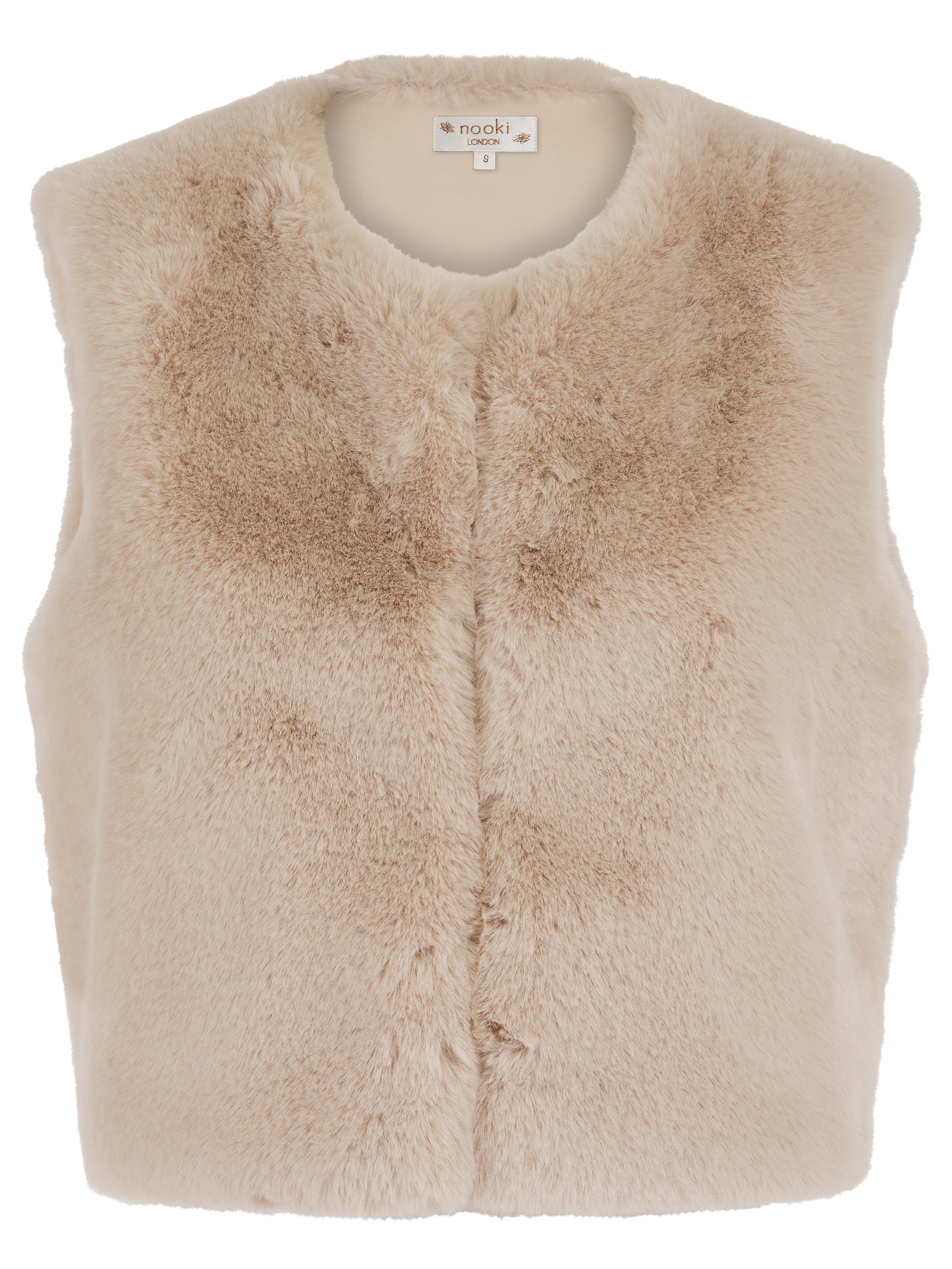 EDELWEISS GILET IN MINK