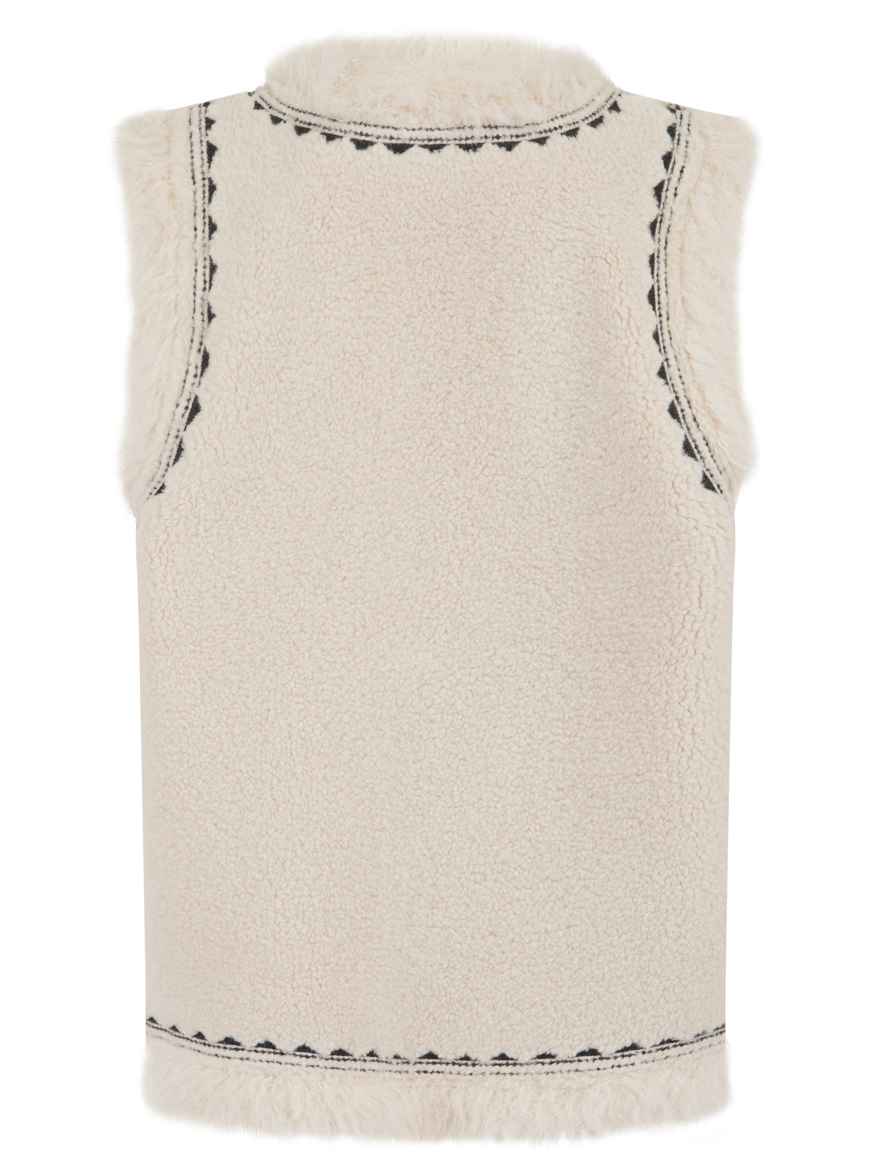 DANNIKA GILET IN CREAM