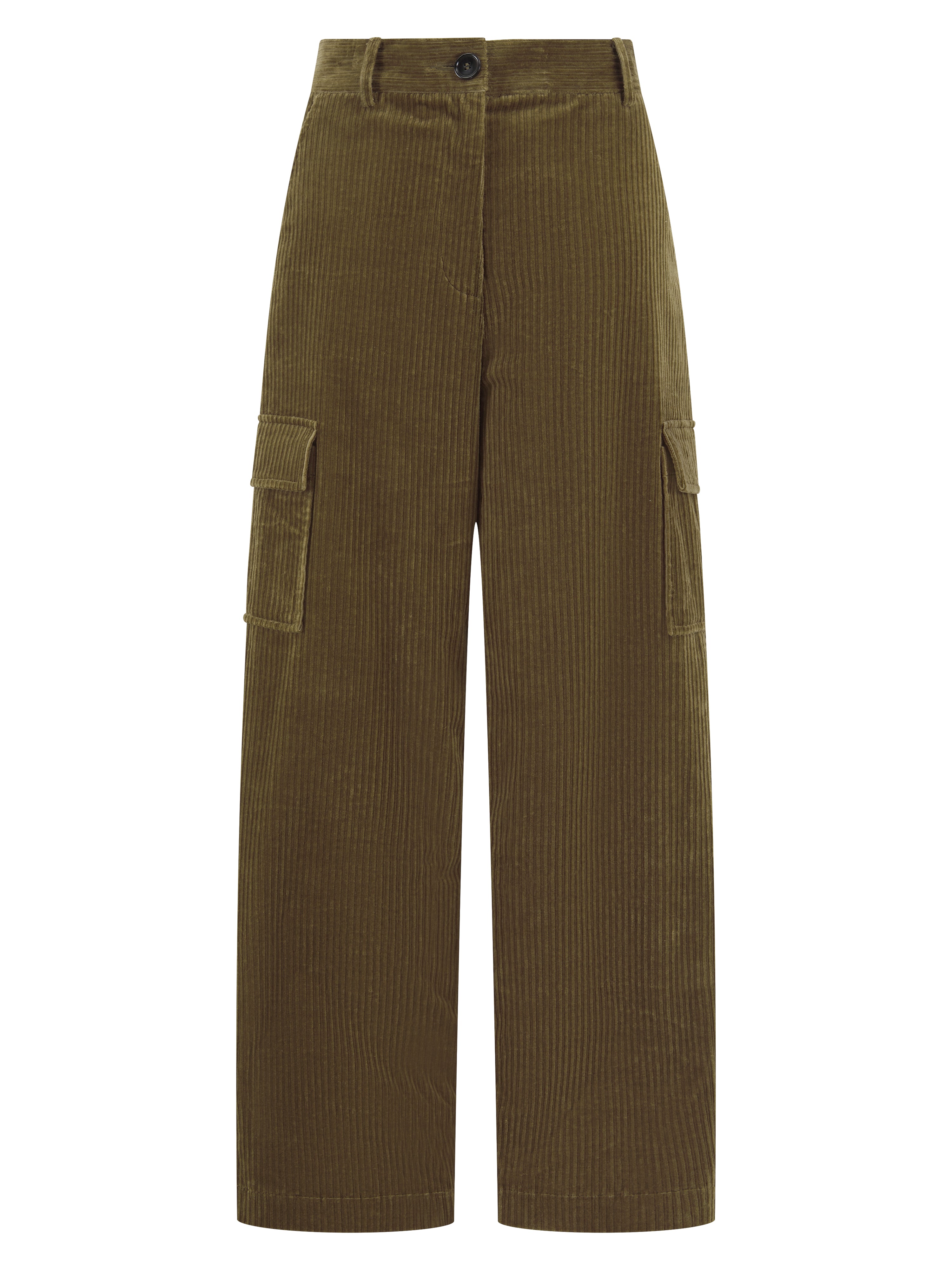 BESSIE CORD CARGOS IN KHAKI