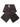 RIVINGTON FAUX FUR SCARF CHARCOAL