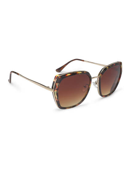 OLIVIA TORTOISE Retro trendy sunglasses tortoise