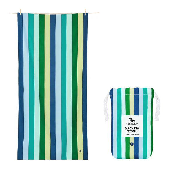 Dock & Bay Beach Towel X Large - Cool Lagoon