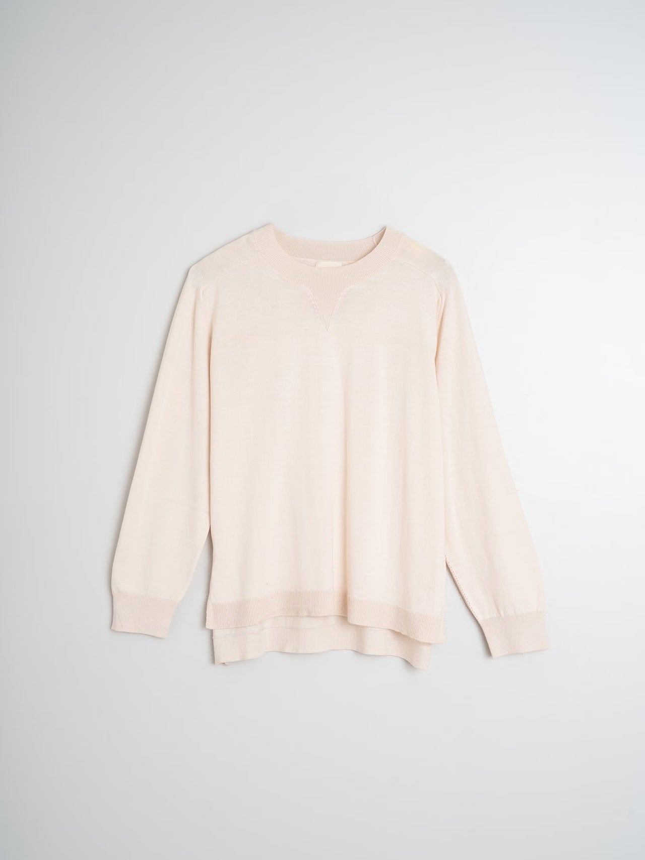 LIGHTWEIGHT CREAM JUMPER