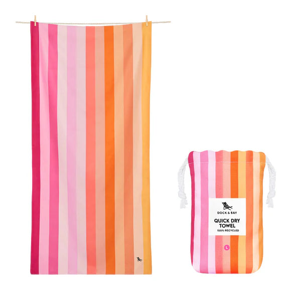 Dock & Bay Beach Towel X Large - Miami Sorbet