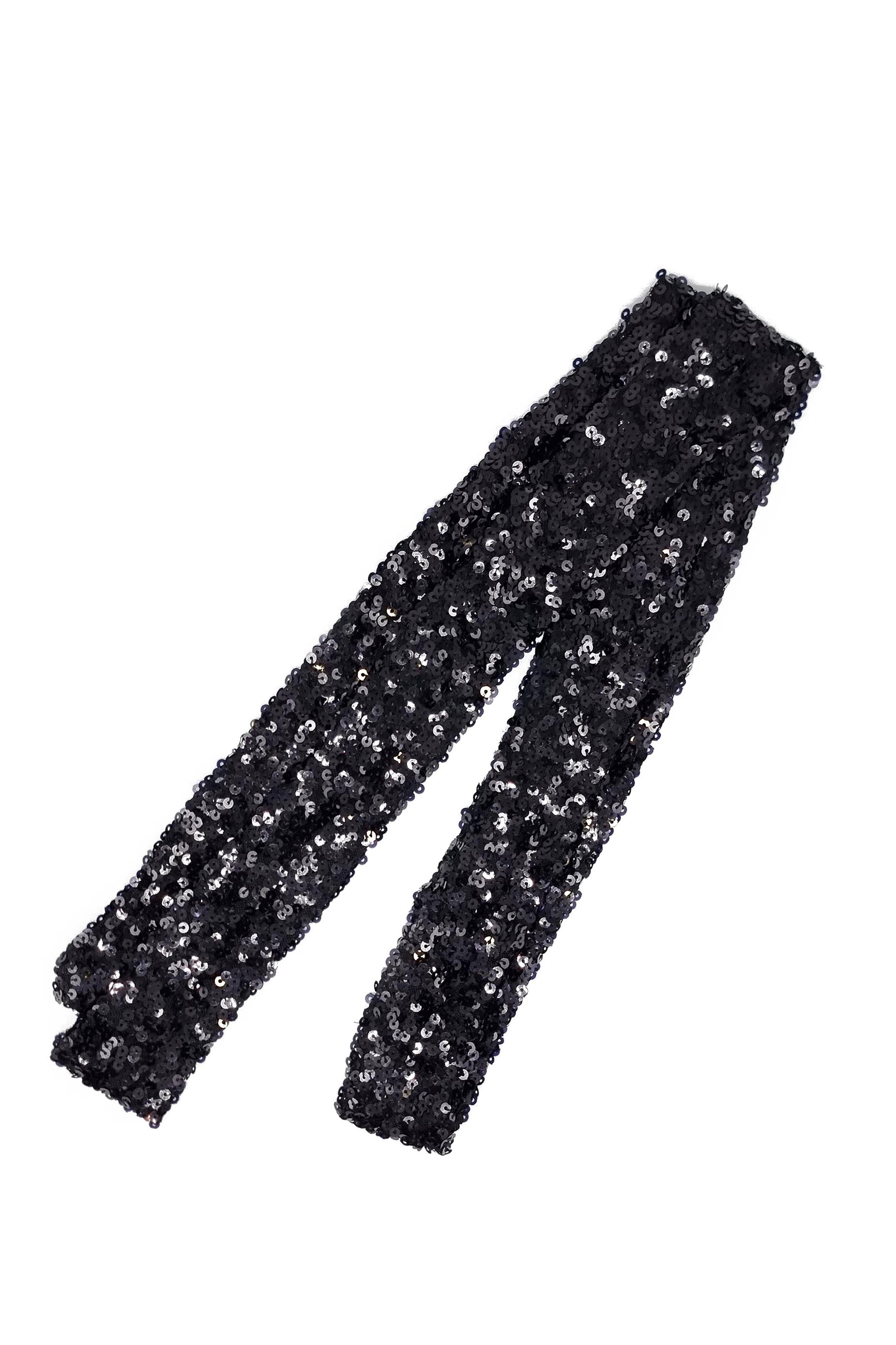 SHIMMER SCARF-BLACK