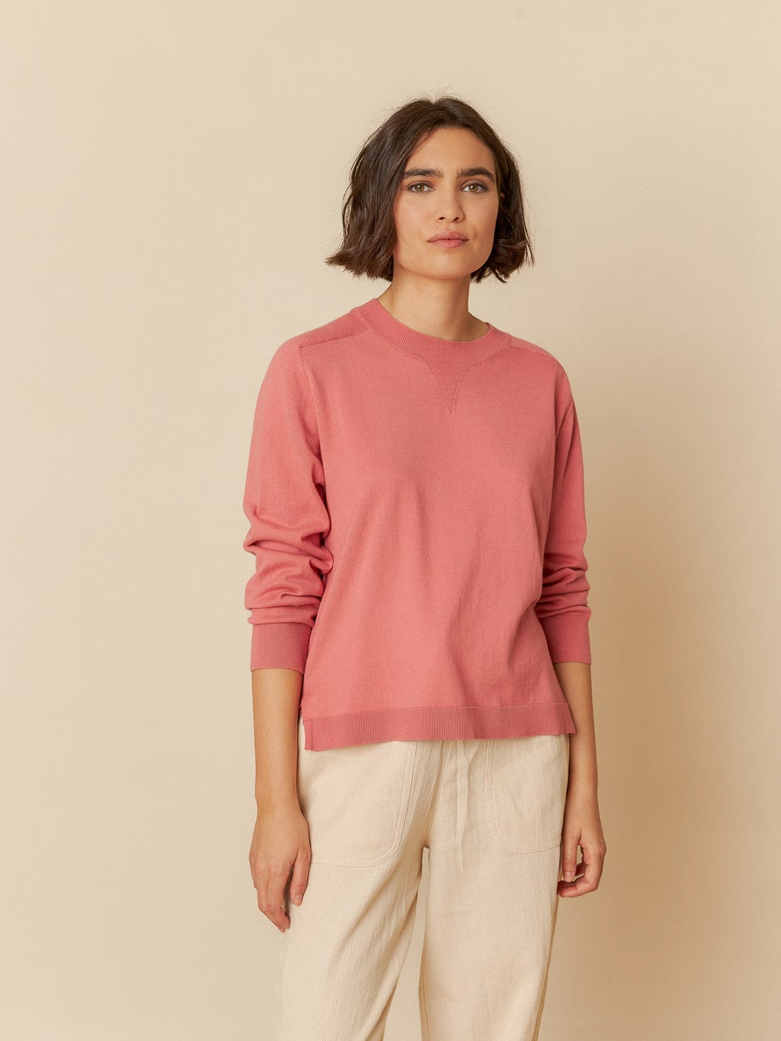 LIGHTWEIGHT WATERMELON JUMPER